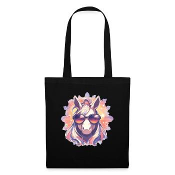 Lunettes de soleil Licorne - Sac en tissu - noir - Devant