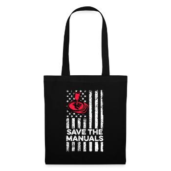 Enregistrer les manuels American Flag 3 Pedals Stick - Sac en tissu - noir - Devant