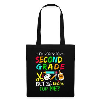Second Grade Rainbow Girls Boys Teacher Team 2nd - Tote Bag - black - Front
