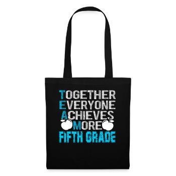 5th Grade Teacher Team 5th Grade - Tote Bag - black - Front