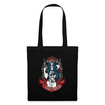 La Catrina Mexico Santa Muerte Muertos Day Of Dead - Tote Bag - black - Front