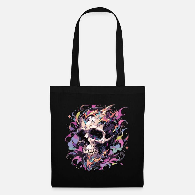 Skull - Tote Bag - black