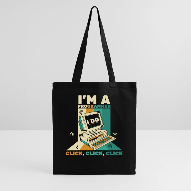 I'm A Programmer Click Softwareingenieur Coder Stoffbeutel