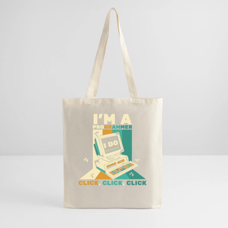 I'm A Programmer Click Software Engineer Coder Tote Bag