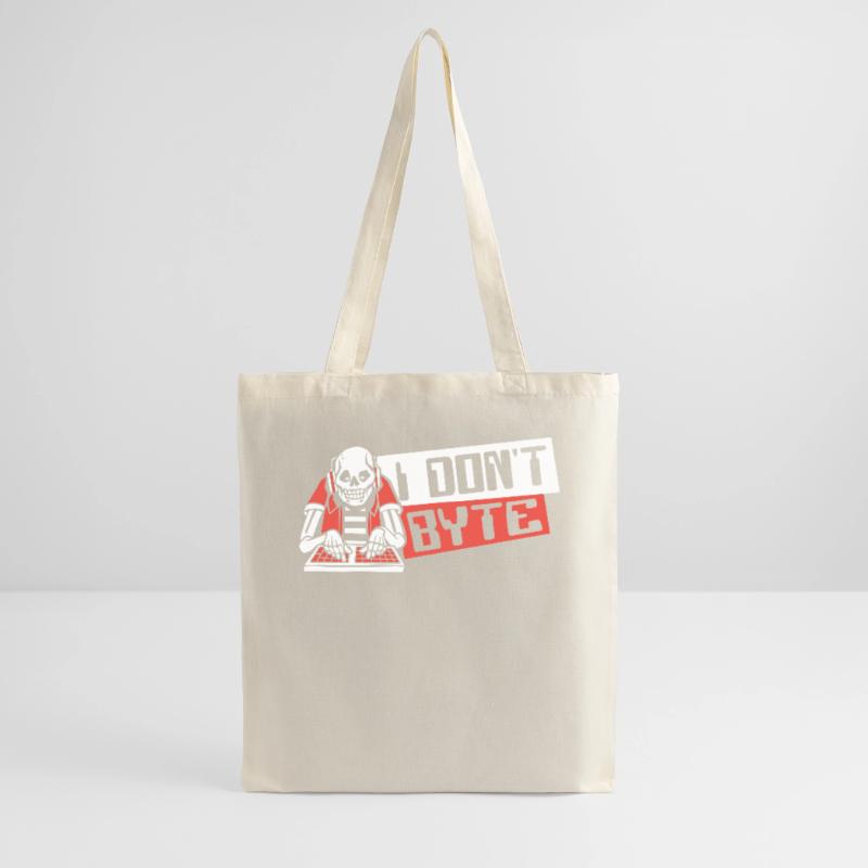 I Don't Byte Software Engineer Developer Coder Tote Bag