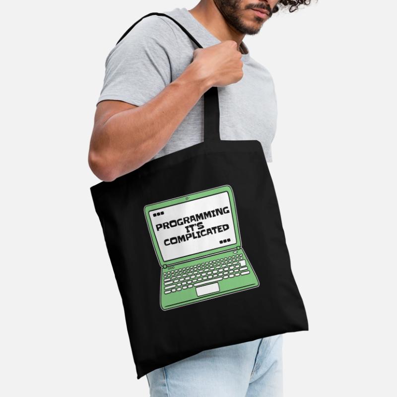 Programmer c’est compliqué Developer Coder Sac en tissu