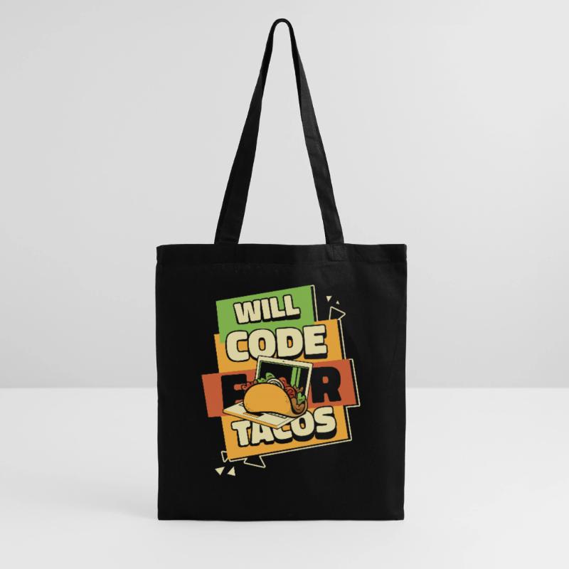 Will Code For Tacos Developer Coder Programmer Tote Bag