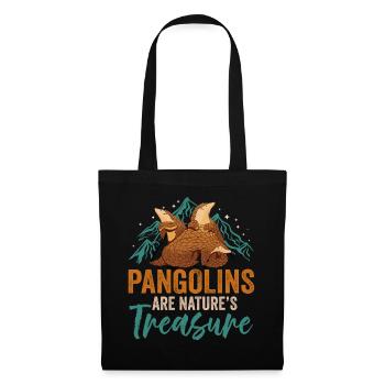 Pangolins Nature's Treasure - Tote Bag - black - Front