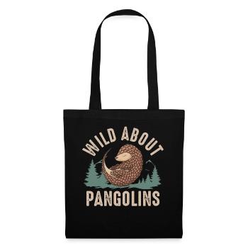 Wild About Pangolins Owner Pangolin Lover - Tote Bag - black - Front