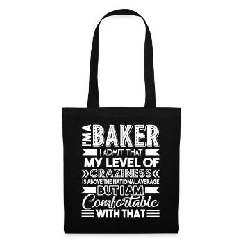 Baker I'm A Baker - Tote Bag - black - Front