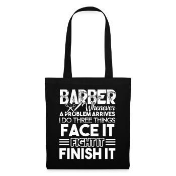 Barber Proud Barber - Tote Bag - black - Front