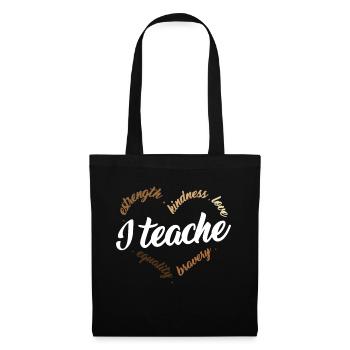 Teacher Black History Month African Celebrate - Tote Bag - black - Front