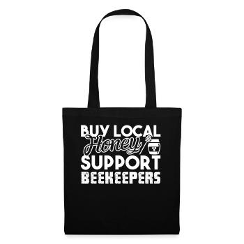 Beekeeper Support Beekeepers - Tote Bag - black - Front