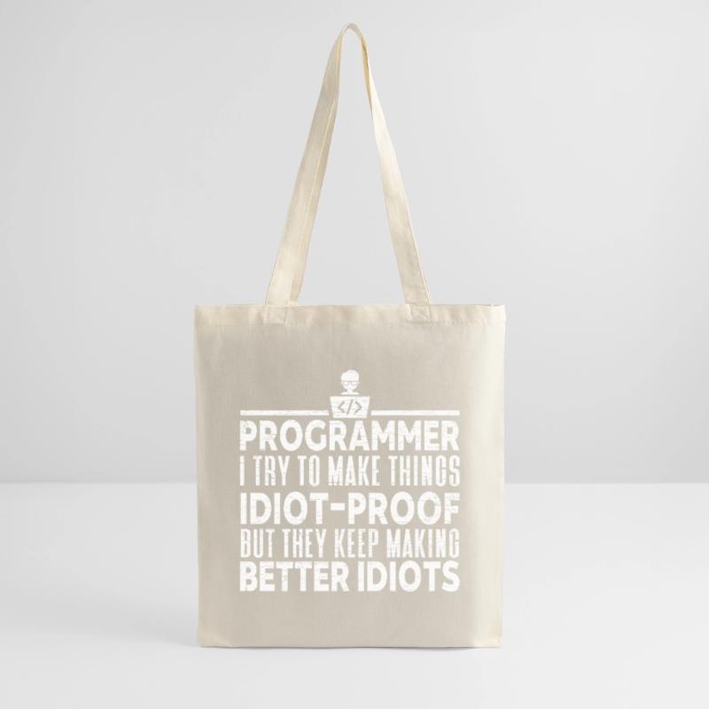 Informatiker Programmierer Coder Stoffbeutel