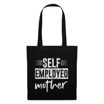 Mère indépendante 3 - Sac en tissu - noir - Devant
