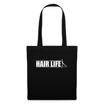 Hair Life Hairdresser Profession Hair - Tote Bag - black - Front