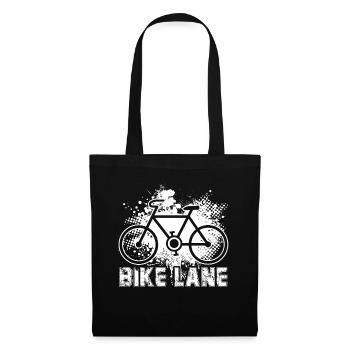 Bicycle Bicycle Bike Lane - Tote Bag - black - Front