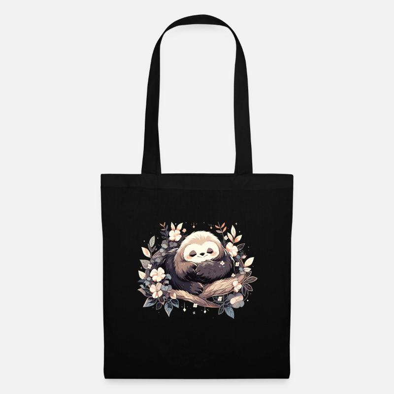 Sloth, Sloth, Sloth, Funny Sloth, Sloth - Tote Bag - black