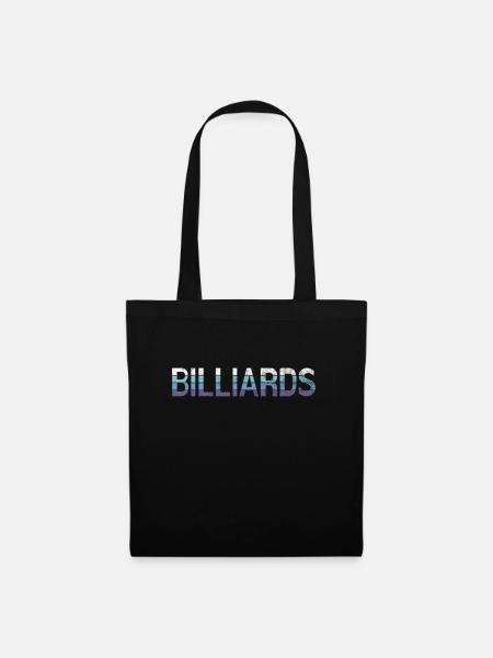 Billiard - Stoffbeutel - Schwarz