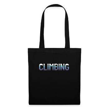 Grimper - Sac en tissu - noir - Devant
