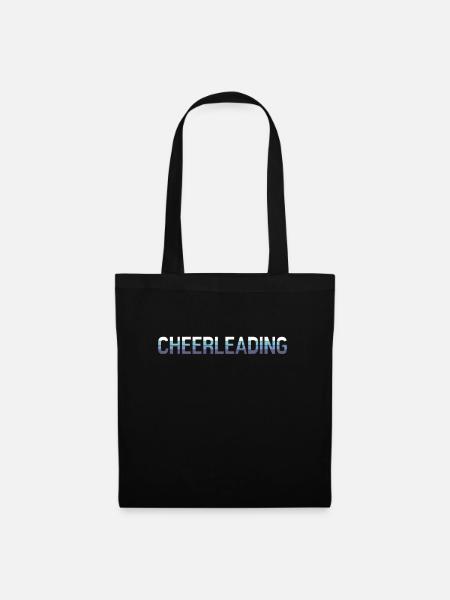 Cheerleading - Stoffbeutel - Schwarz