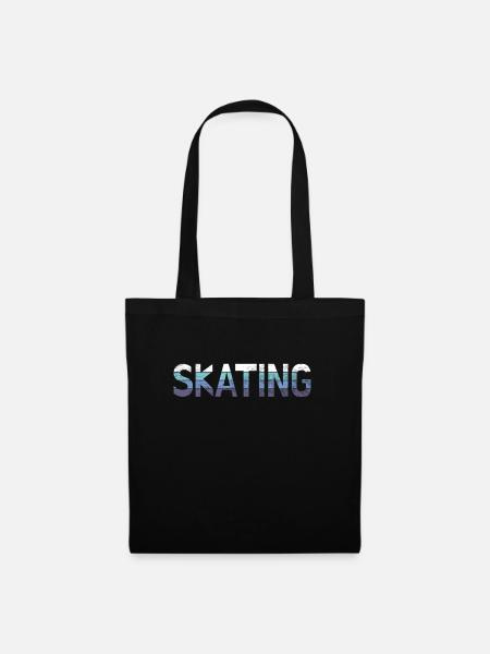 Skating - Stoffbeutel - Schwarz