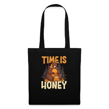 Beekeeper Time Is Honey - Tote Bag - black - Front