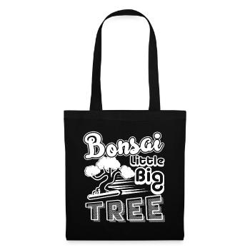 Bonsai Bonsai Little Big Tree - Tote Bag - black - Front