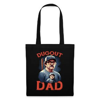 Dugout Dad 7 - Stoffbeutel - Schwarz - Vorne