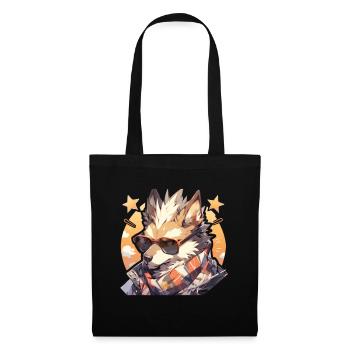 Chiens Chien Propriétaire Chien Amoureux Animal - Sac en tissu - noir - Devant