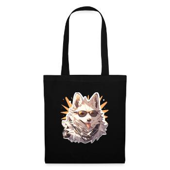 Chiens Chien Propriétaire Chien Amoureux Animal - Sac en tissu - noir - Devant