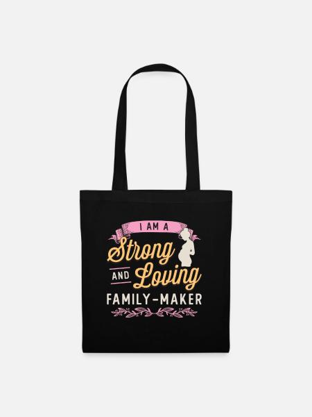 Surrogacy I Am A Strong And Loving IVF Awareness - Tote Bag - black