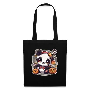Panda Panda Halloween Pandas Panda Baby - Tote Bag - black - Front