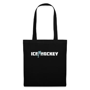 Eishockey - Stoffbeutel - Schwarz - Vorne