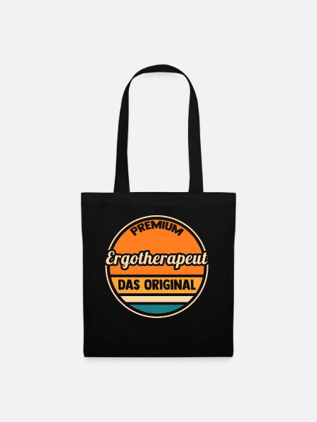 Ergotherapie Ergotherapeut - Stoffbeutel - Schwarz