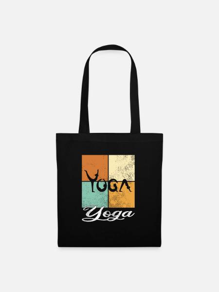 Yoga - Stoffbeutel - Schwarz