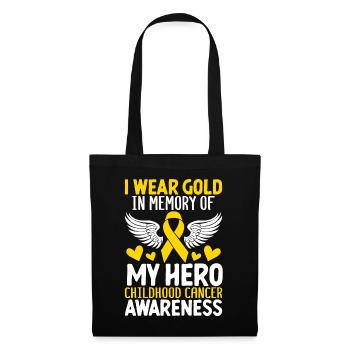 Childhood Cancer Family Support Childhood Cancer - Tote Bag - black - Front