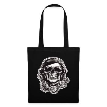Totenkopf Totenschädel Skulls Skull - Tote Bag - black - Front
