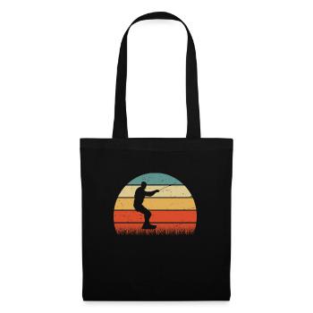 Kite Surfing Retro - Tote Bag - black - Front