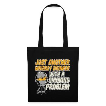 Just Another Whiskey Drinker With Smoking Problem2 - Tote Bag - black - Front