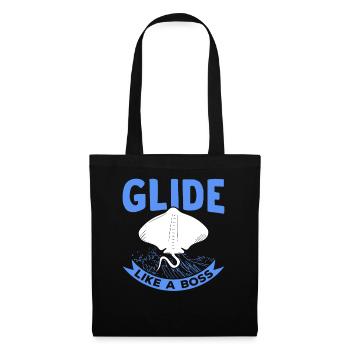 Manta Rays Glide Manta Rays Lover - Tote Bag - black - Front