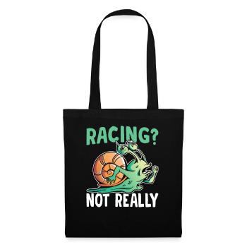 Snail lovers run snail owners sluggish - Tote Bag - black - Front
