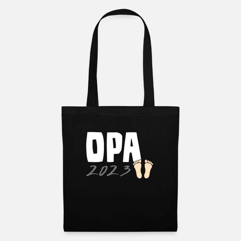Opa 2023 - Stoffbeutel - Schwarz