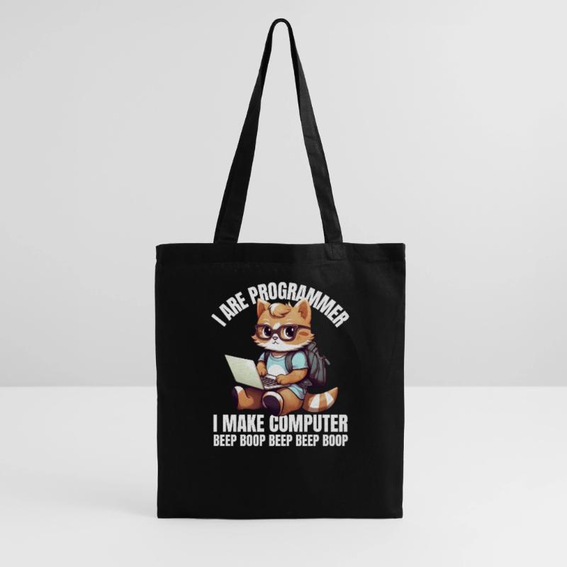 I'm a programmer. I'm doing Computer Beep Tote Bag