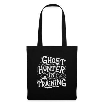 Paranormal investigator Ghost Hunter in training - Tote Bag - black - Front