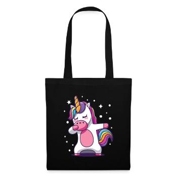 Dab Dabbing Unicorn Dabbing Unicorn Dance - Tote Bag - black - Front