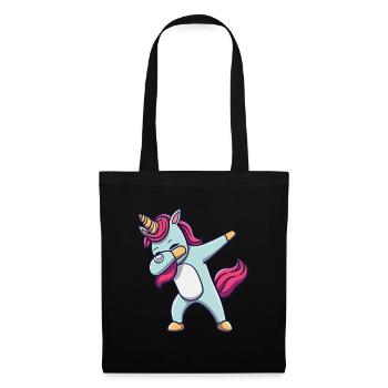 Dab Dabbing Unicorn Dabbing Unicorn Dance - Tote Bag - black - Front