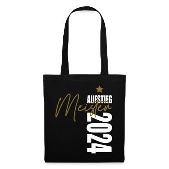 Meister 2024 Aufstiegstrikot Aufstieg 24 - Stoffbeutel - Schwarz - Vorne