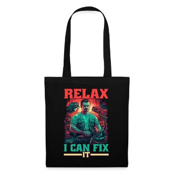 Relax I Can Fix It 17 - Tote Bag - black - Front