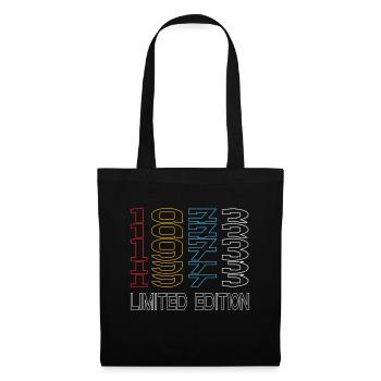 Edition Limitée 1973 Anniversaire 1973 Vintage Rétro - Sac en tissu - noir - Devant